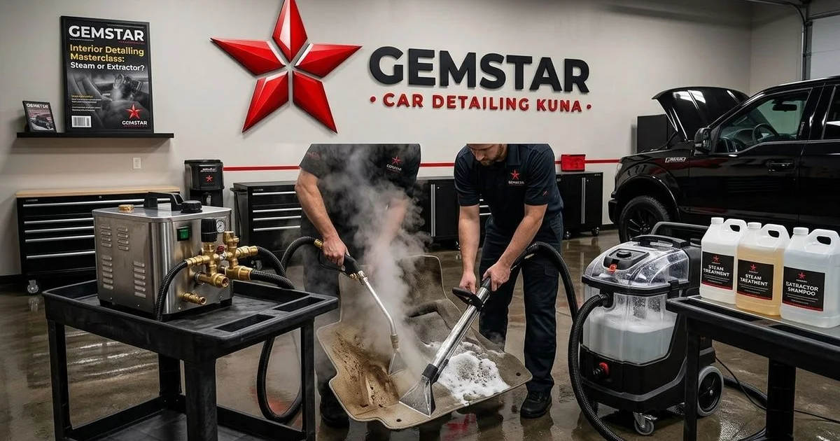 Steam Cleaning vs Shampoo Extraction hero image