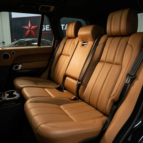 Pet hair removed from luxury SUV rear seats